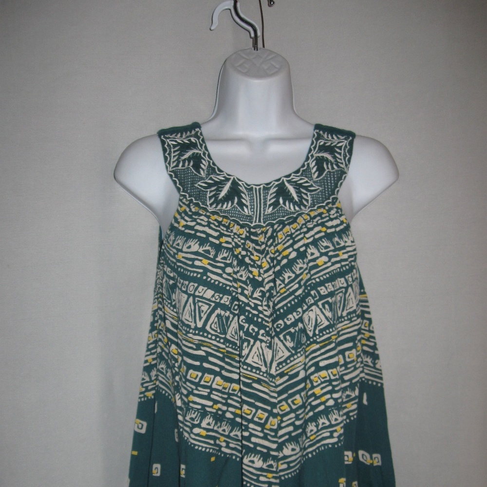 Anthropologie Maple Gauzy Floral Tank Top